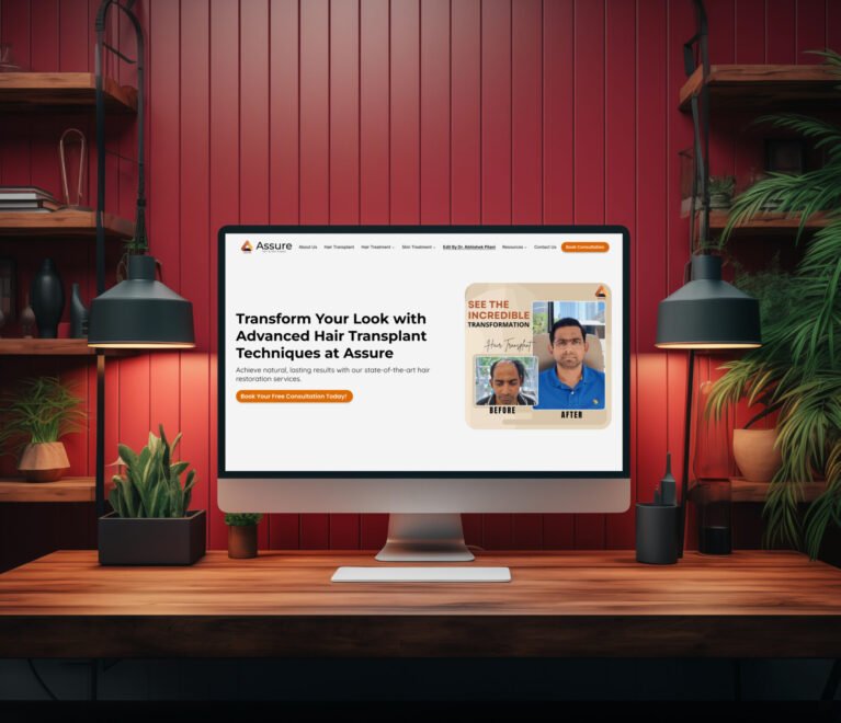 Assure Desktop Mockup