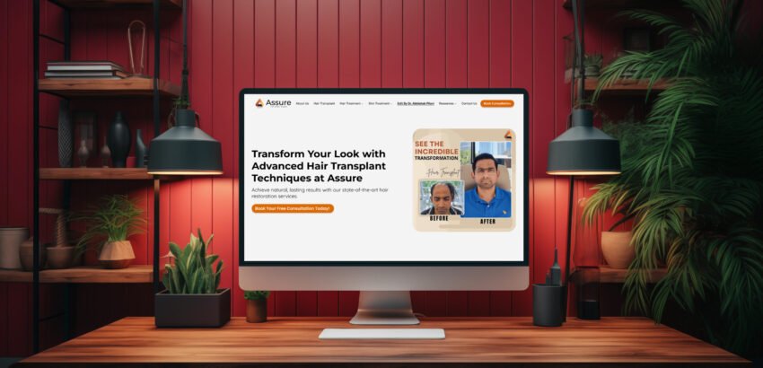 Assure Desktop Mockup